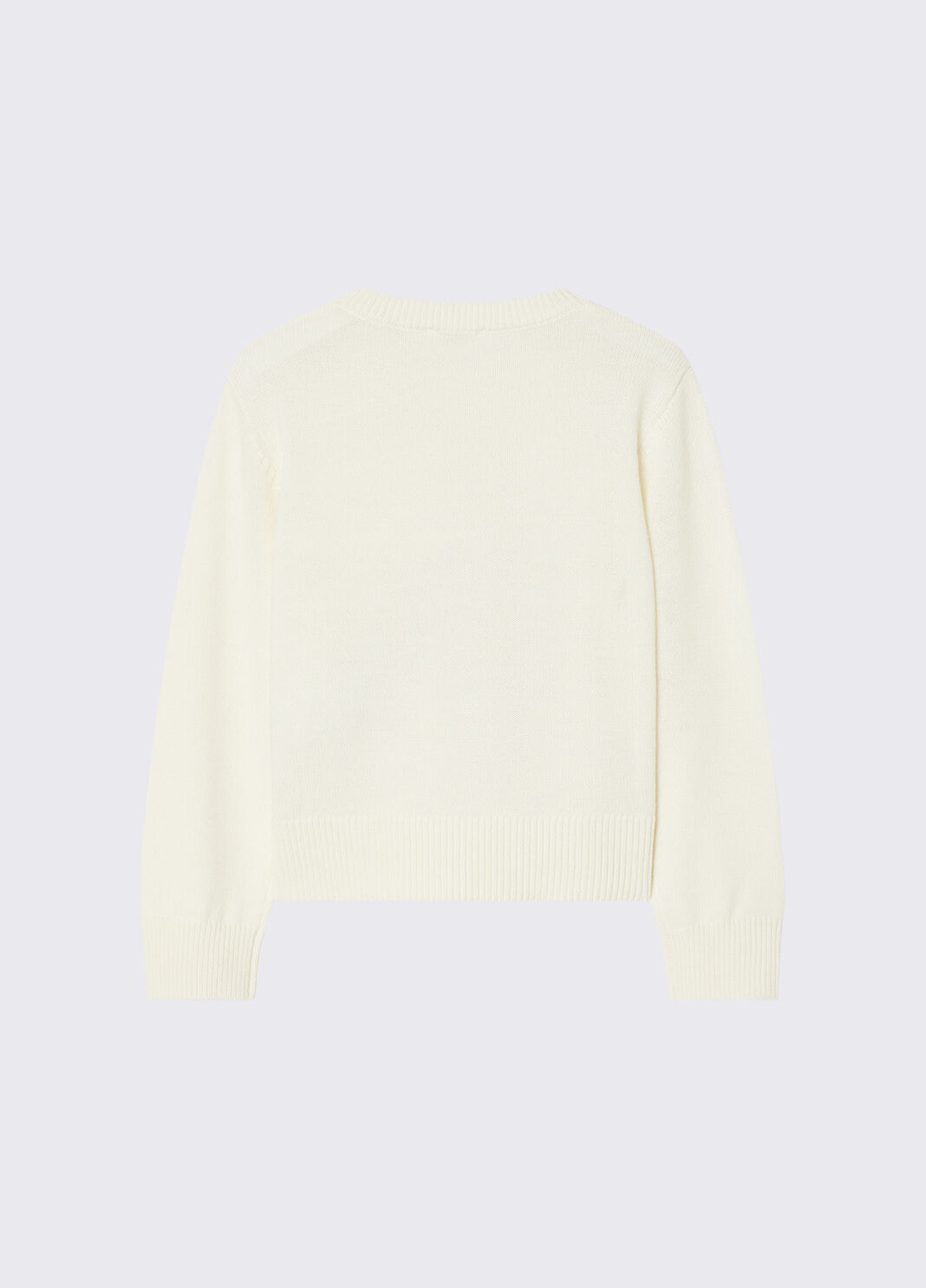 Jacquard Wool Sweater white Liu Jo - large image number 3