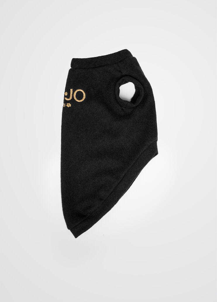 Pullover in cotone Liu Jo Pets nero Liu Jo - large image number 2