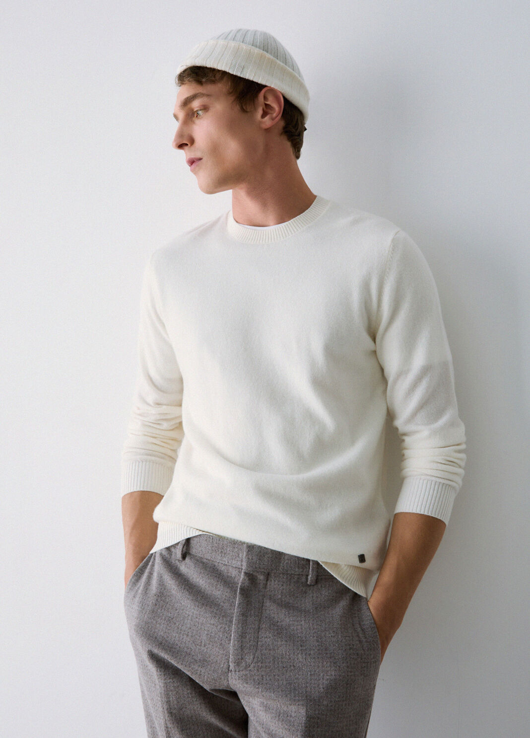 Wool and Cashmere Sweater white Liu Jo - large image number 3