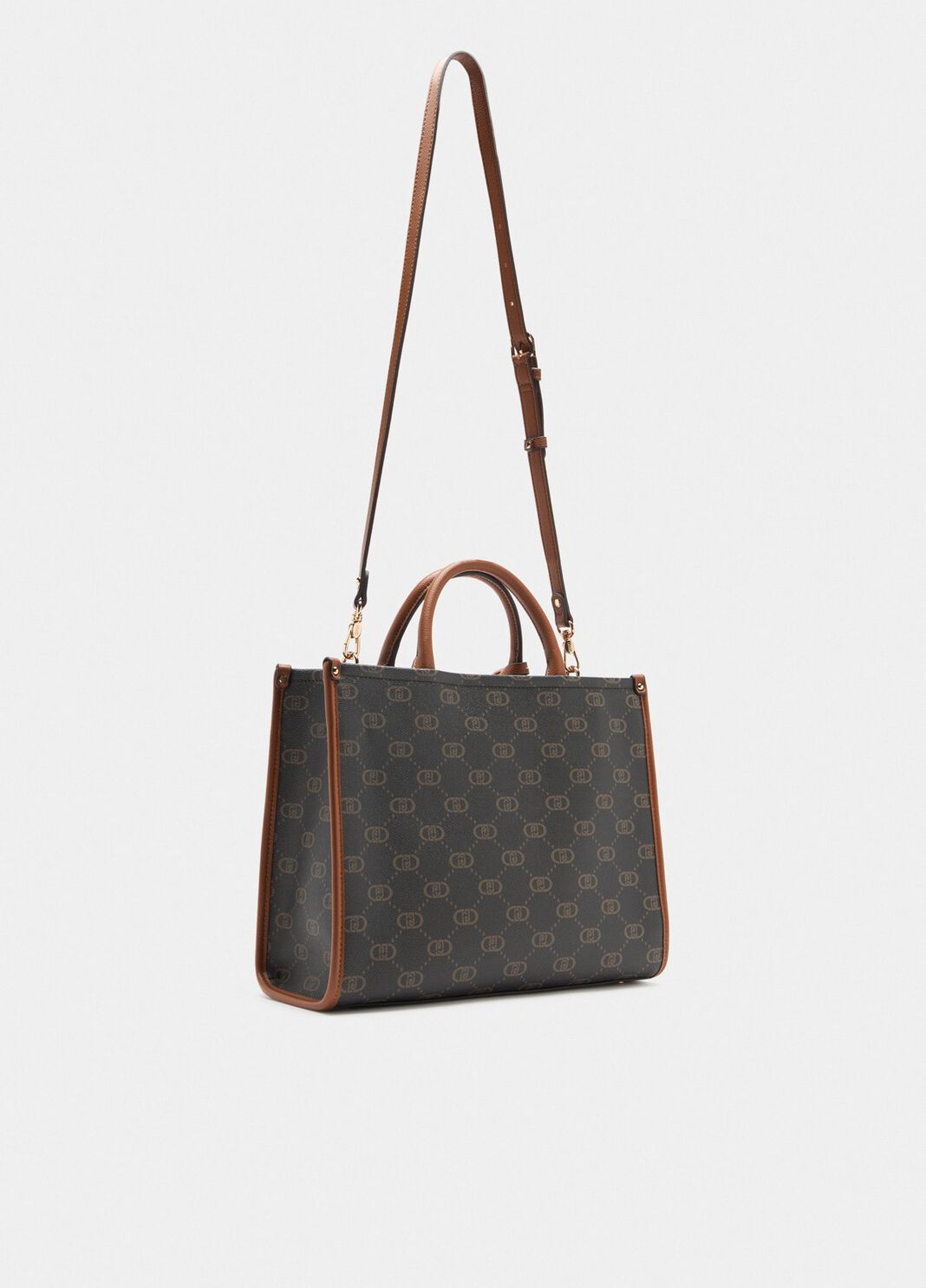 Medium Liu Jo Better shopping bag gingerbread Liu Jo - large image number 3