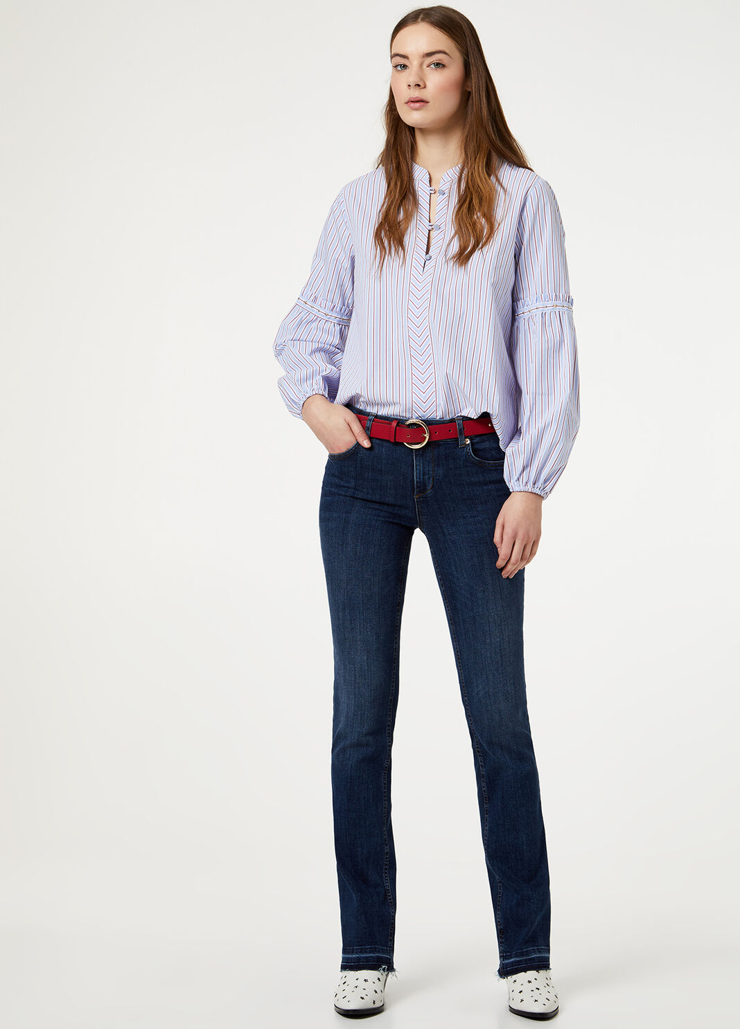 Boot cut jeans Blue denim Liu Jo - large image number 3