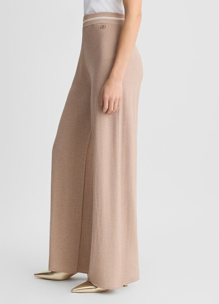 Long beige trousers beige Liu Jo - large image number 3 Long beige trousers beige Liu Jo - large image number 3