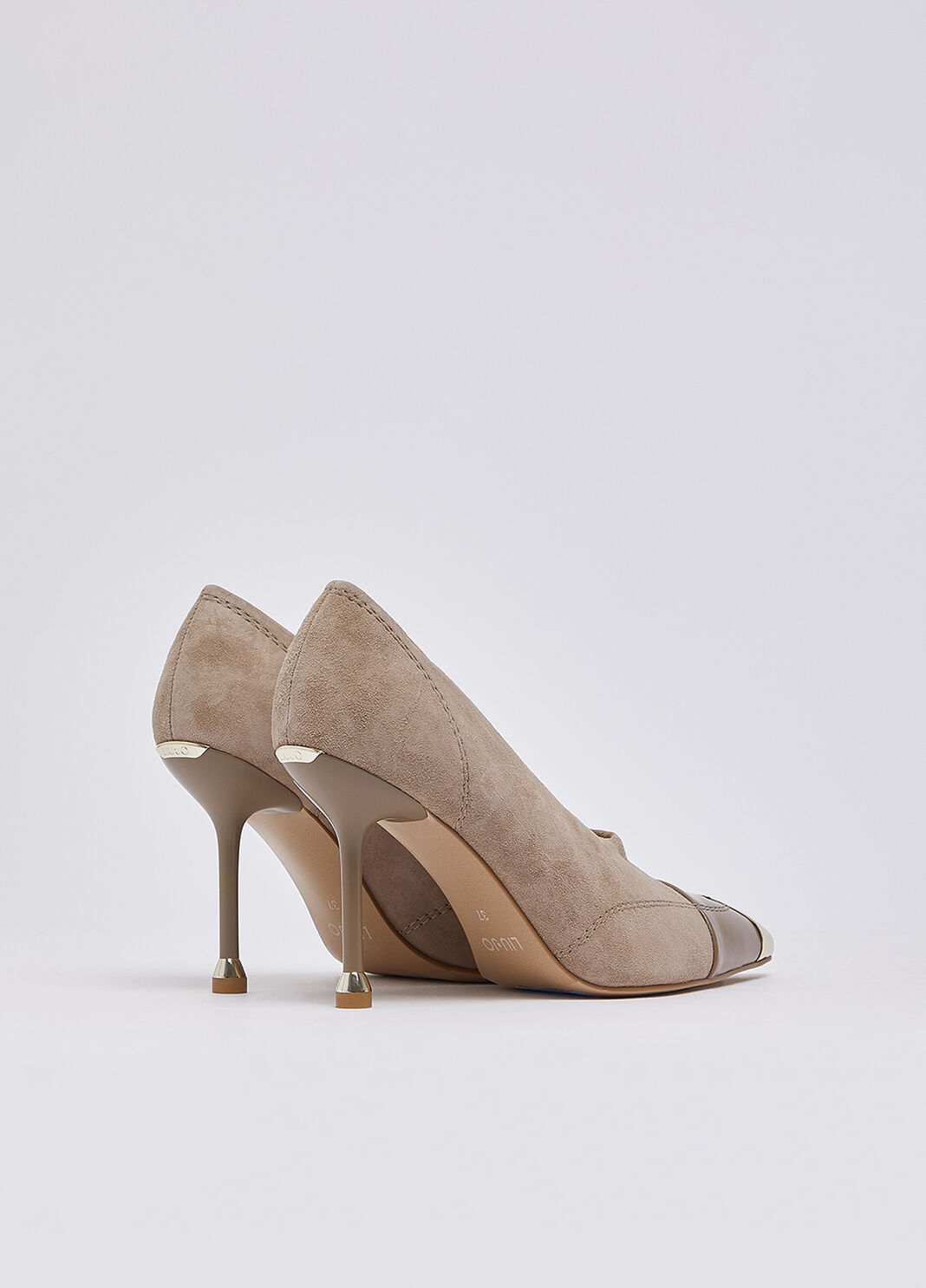 Metallic Toe Cap Pumps havana Liu Jo - large image number 2