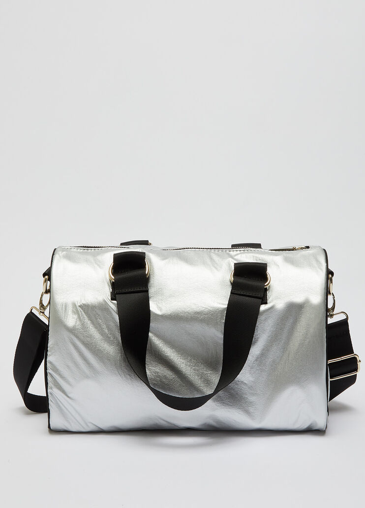 Сумка через плечо из нейлона серебристый Liu Jo - large image number 3