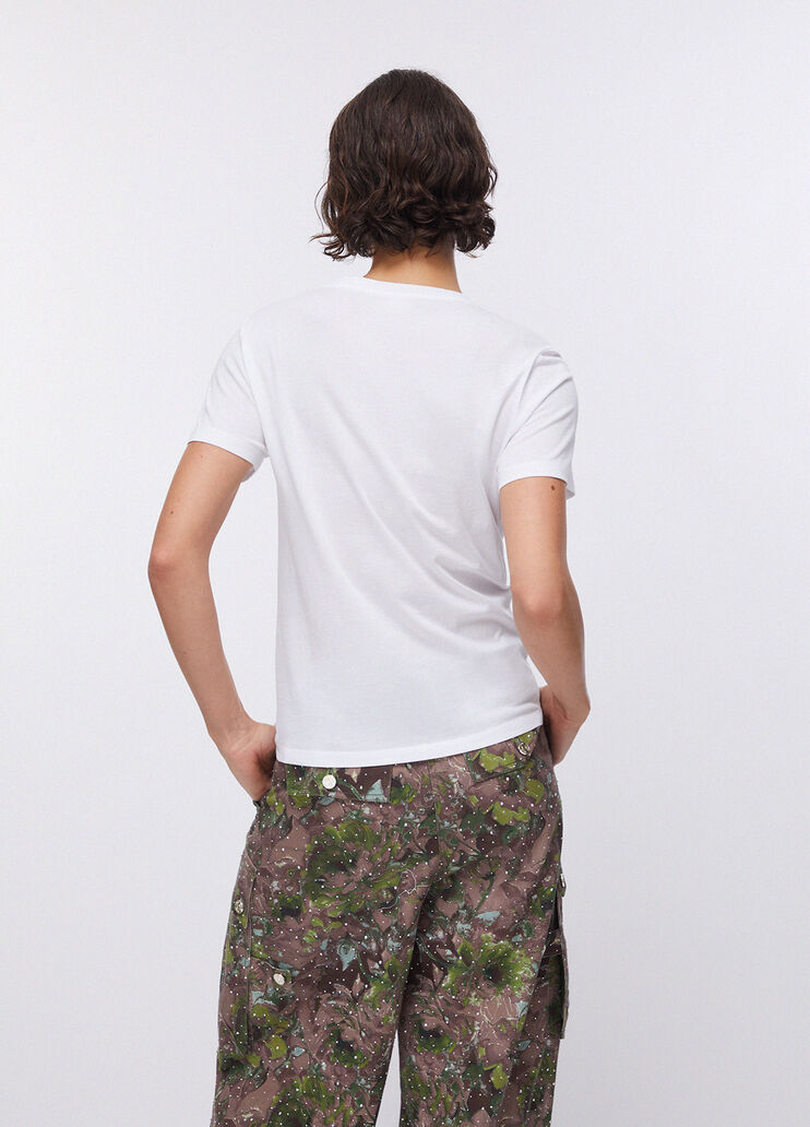 T-Shirt mit Print und Applikationen Biene Liu Jo - large image number 1