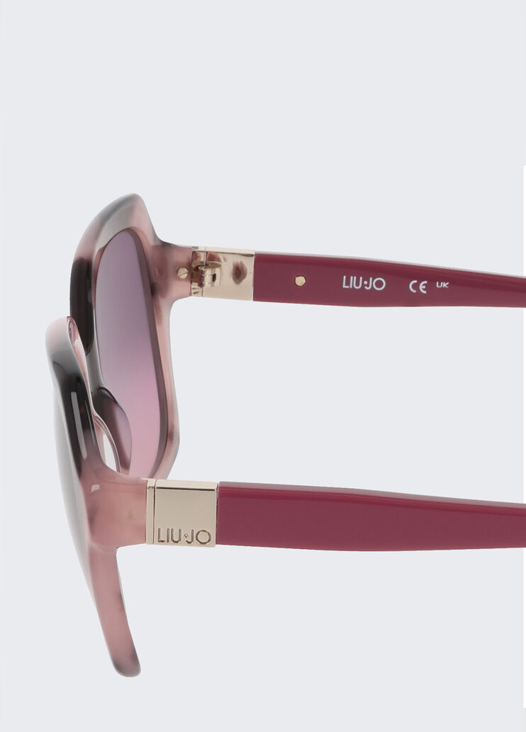 Oversize sunglasses pink tortoiseshell Liu Jo - medium Oversize sunglasses pink tortoiseshell Liu Jo - medium