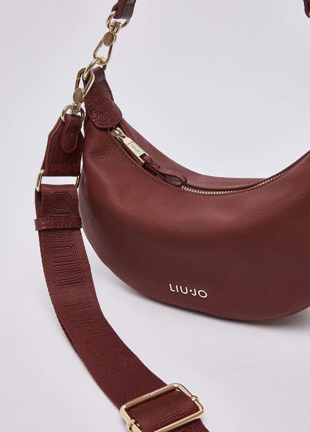 Small hobo bag burgundy Liu Jo - large image number 5