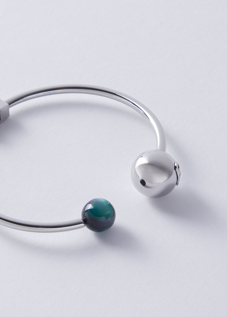 Bracciale regolabile con perle color argento Liu Jo - medium