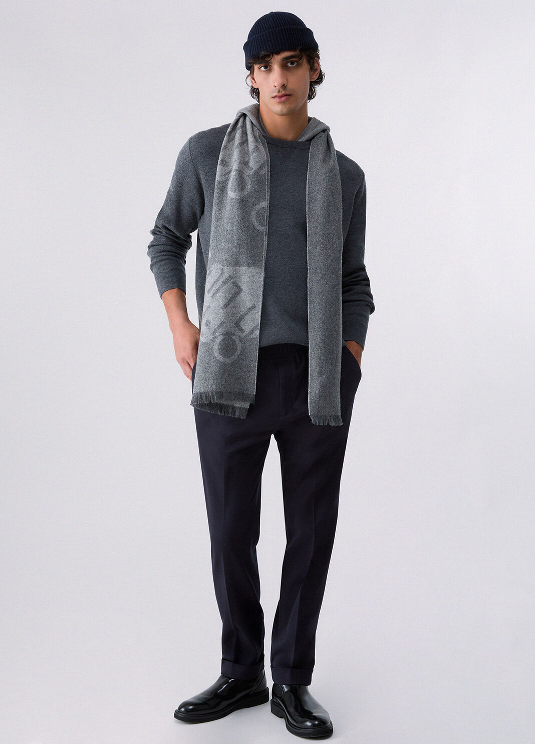 Jersey Jogger Pants dark blue Liu Jo - large image number 5