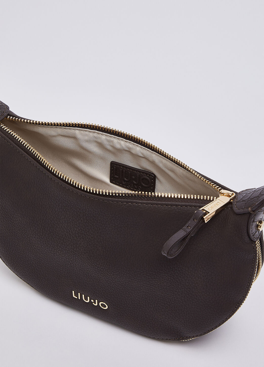 Small hobo bag dark brown Liu Jo - large image number 6