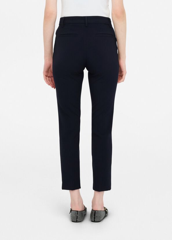 Zigarettenhose  Marineblau Liu Jo - large image number 1
