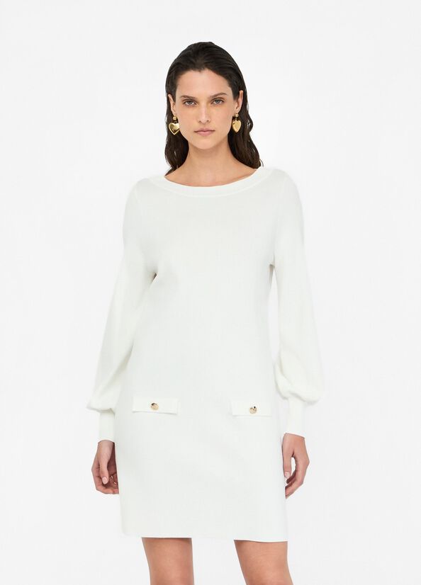 Robe en maille lait Liu Jo - large image number 0