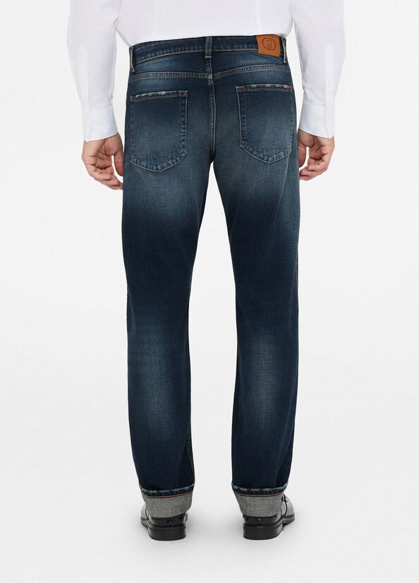 Jeans Liu Jo Better con risvolto denim blu Liu Jo - large image number 1