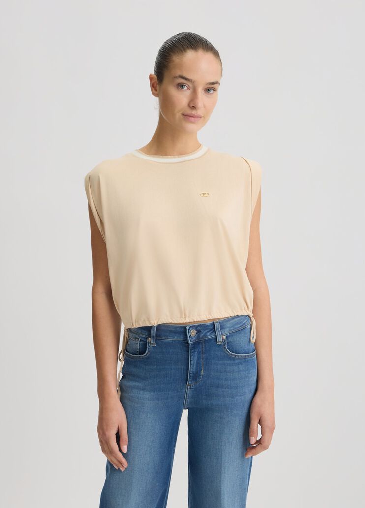 Top with ties animal print Liu Jo - medium Top with ties animal print Liu Jo - medium