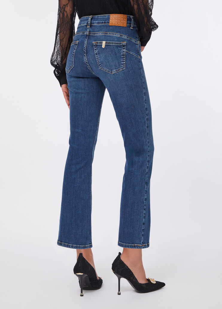 Jean skinny à taille haute denim bleu clair Liu Jo - medium