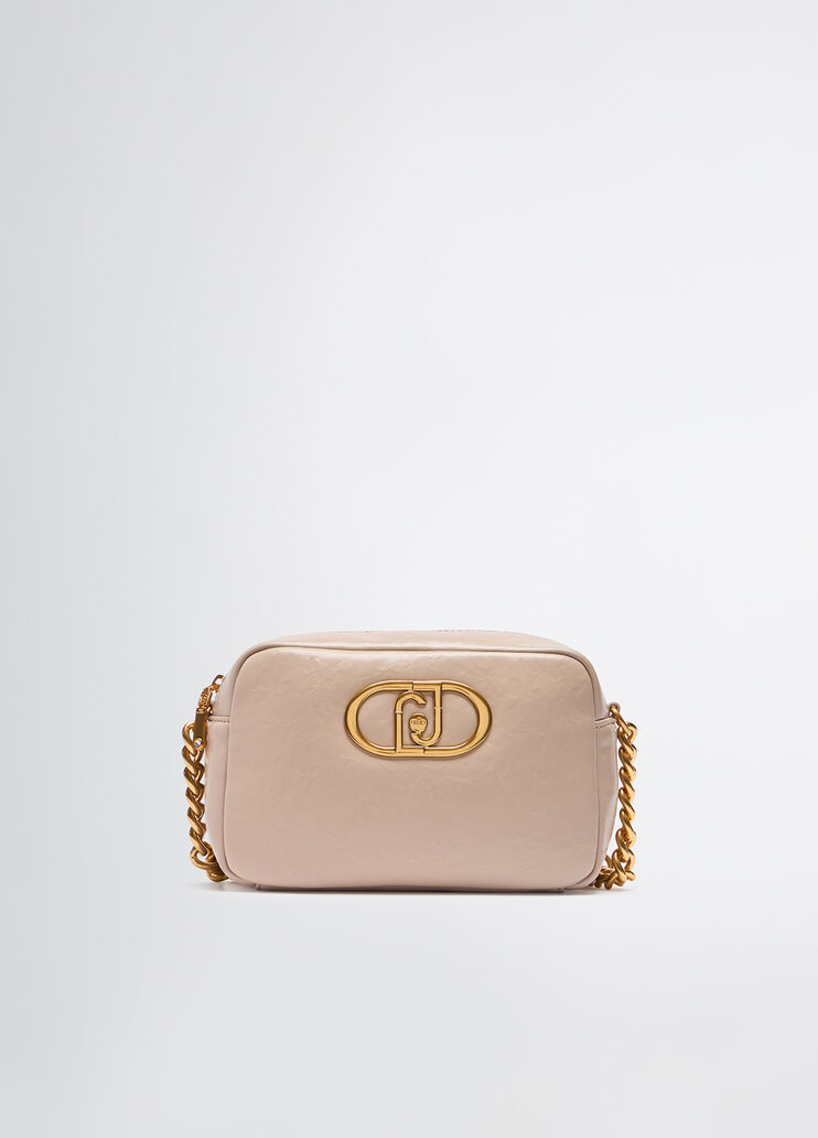 Sac &agrave; bandouli&egrave;re format moyen LaPuffy beige Liu Jo - medium