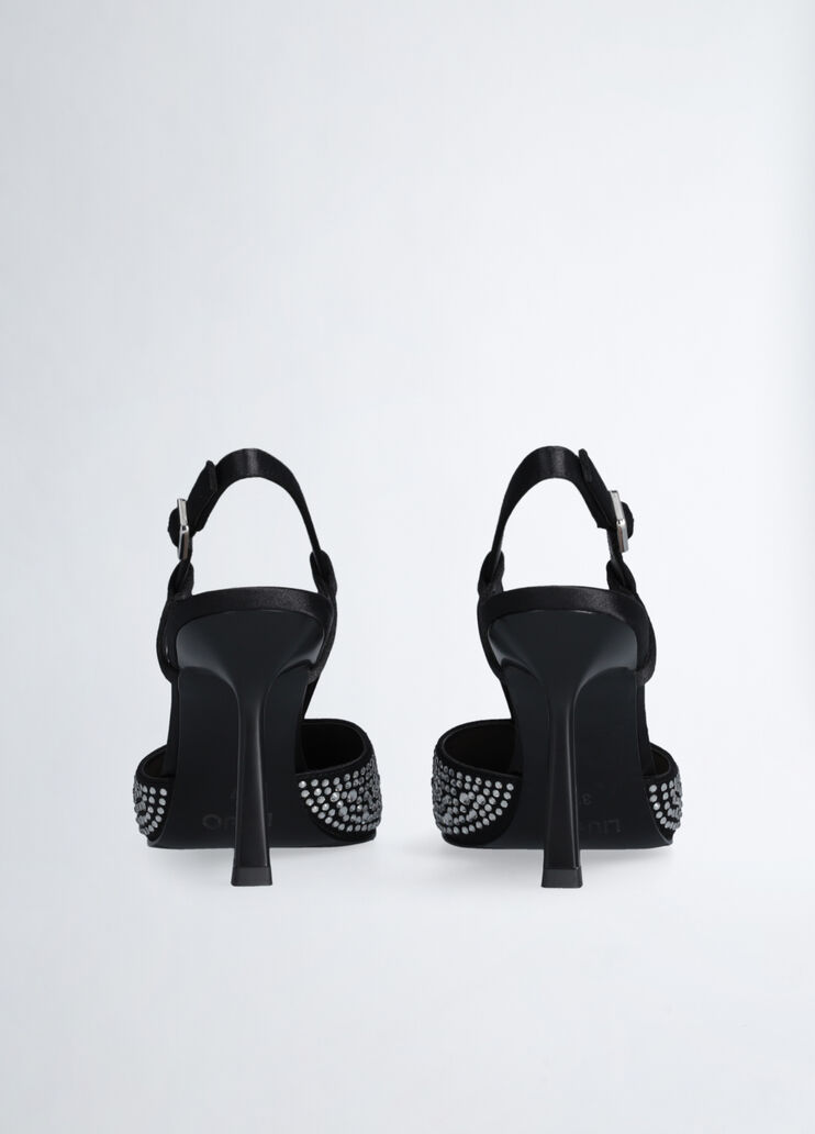 Full rhinestone slingbacks black Liu Jo - large image number 6 Full rhinestone slingbacks black Liu Jo - large image number 6