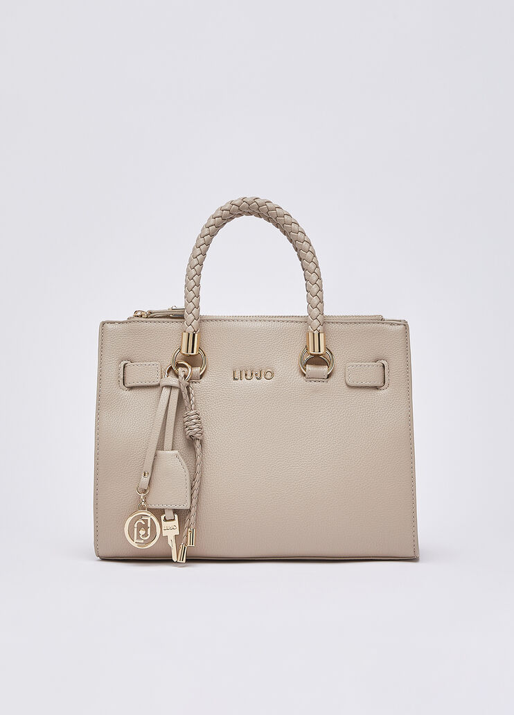 Kleine Satchel-Tasche Wei&szlig; Liu Jo - medium