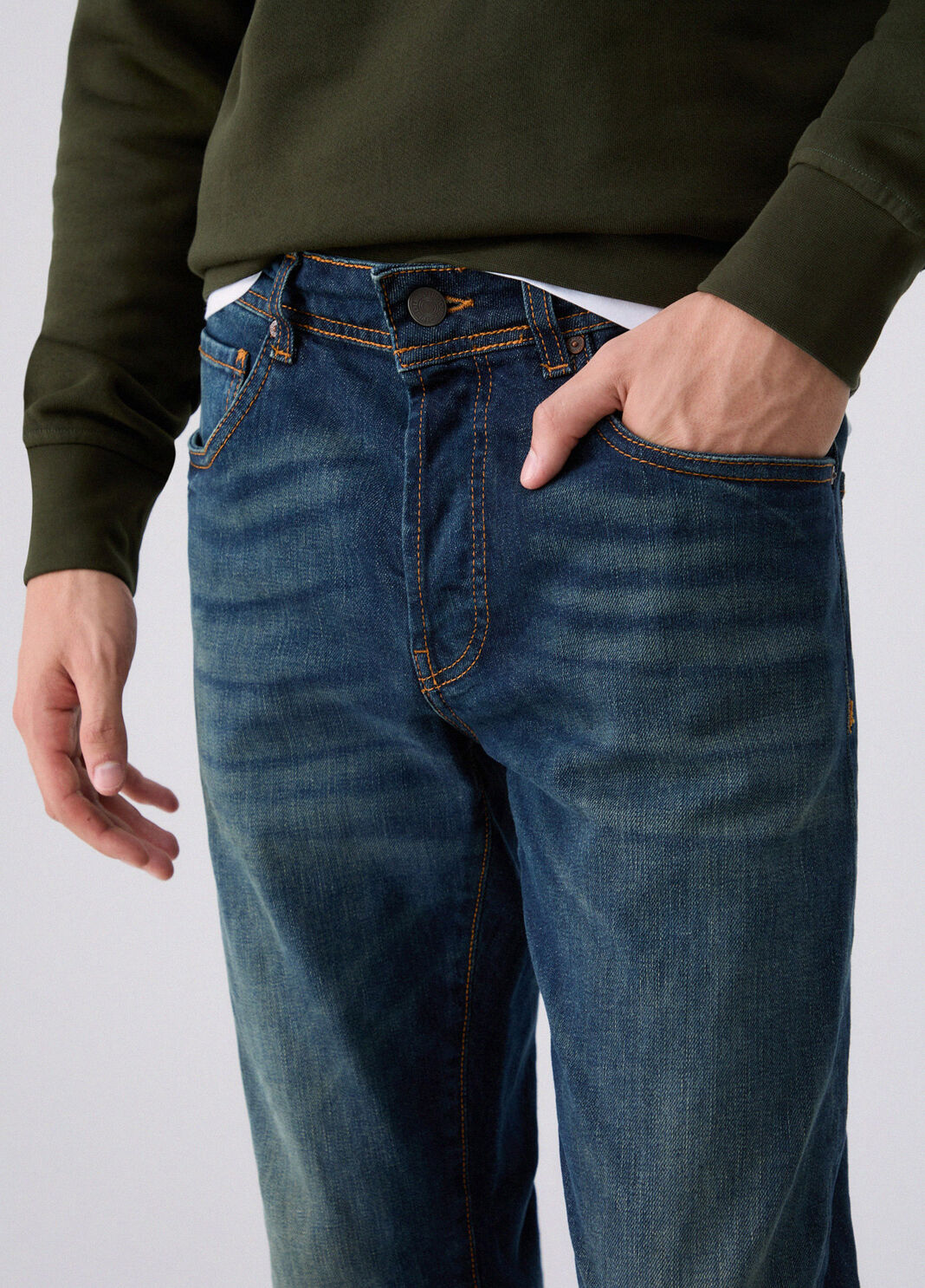 Straight Jeans blue denim Liu Jo - large image number 4