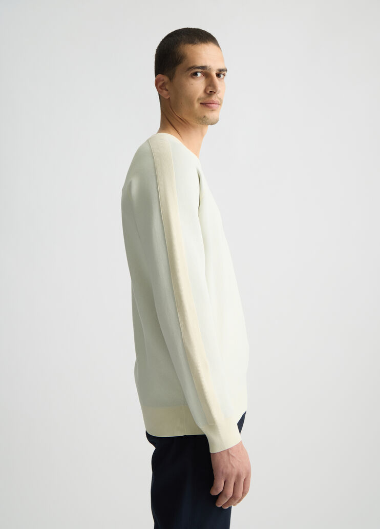White round-neck jumper tofu white Liu Jo - medium White round-neck jumper tofu white Liu Jo - medium