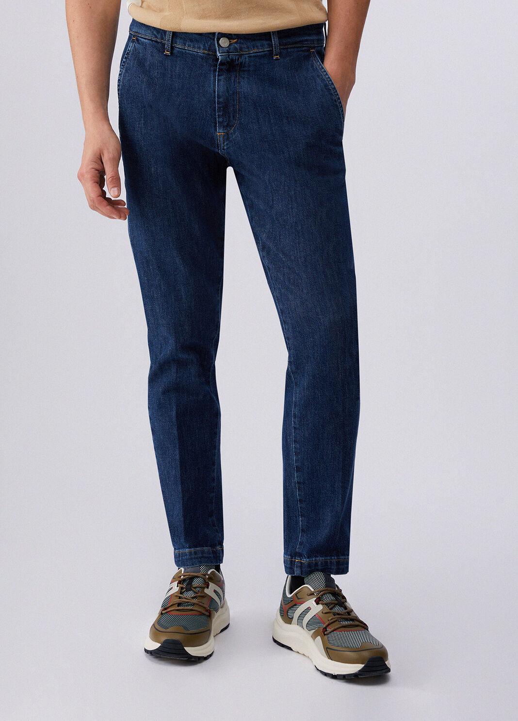 Chino en denim denim bleu Liu Jo - large image number 0