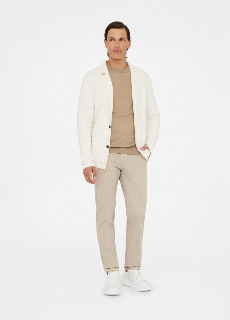 Striped trousers beige Liu Jo - medium Striped trousers beige Liu Jo - medium