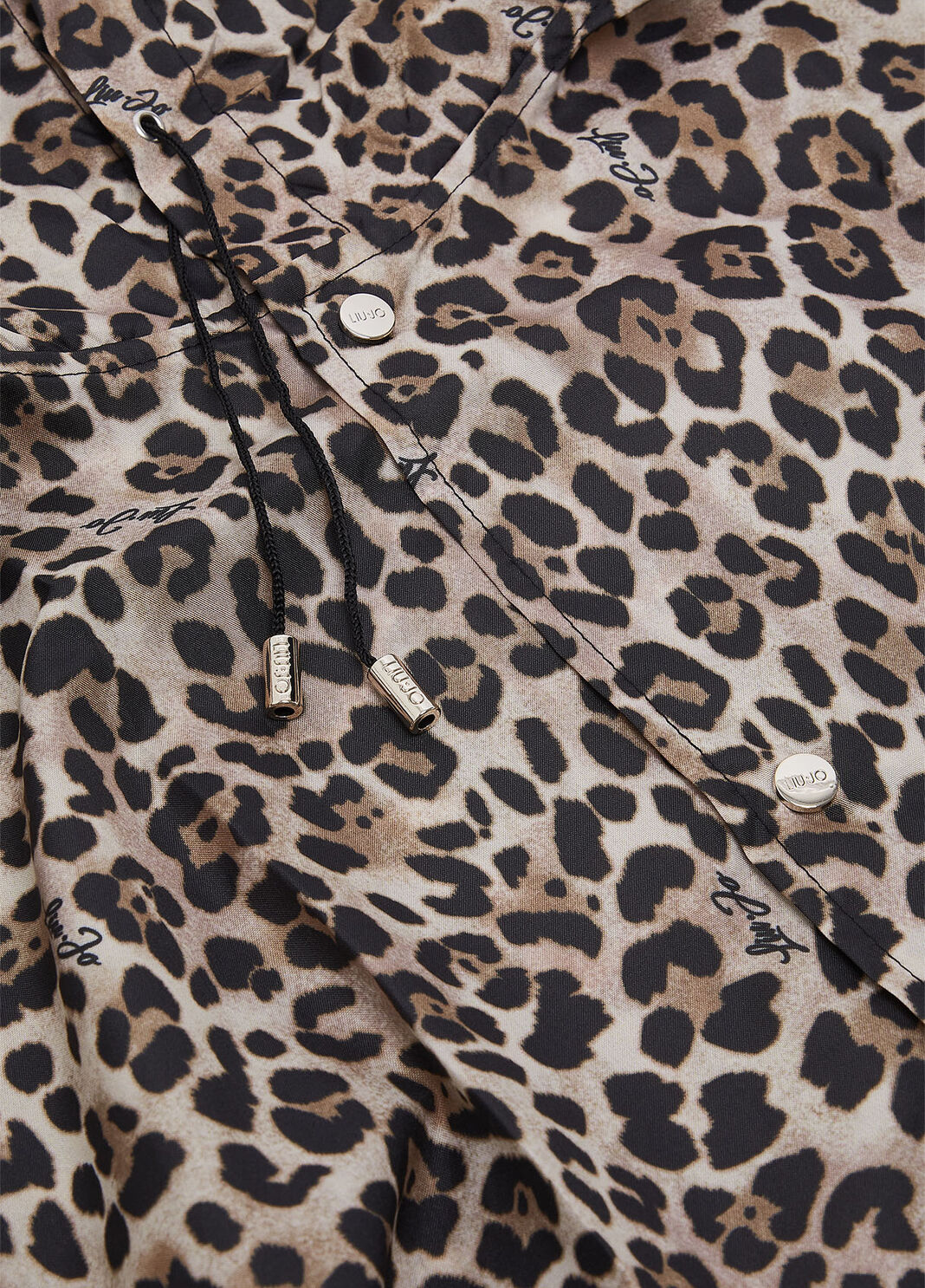 Animal Print Packable Poncho animal print Liu Jo - large image number 8