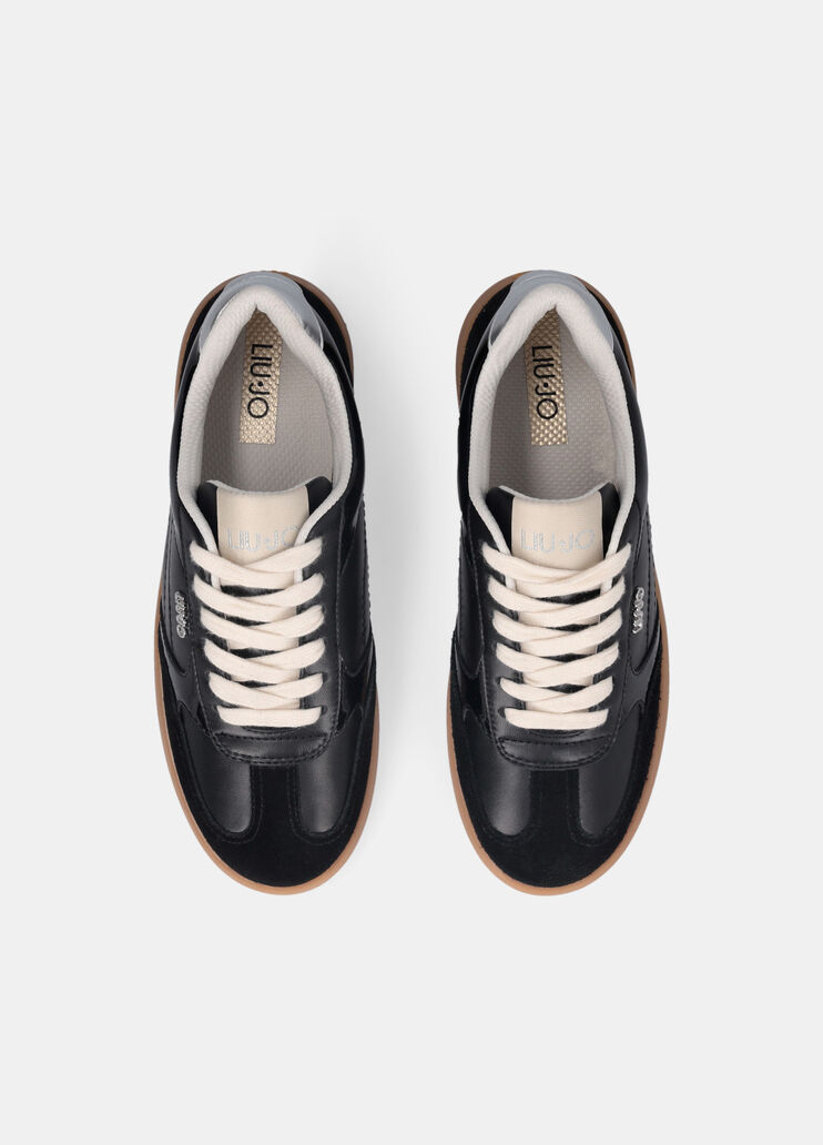Leather sneakers black Liu Jo - large image number 4