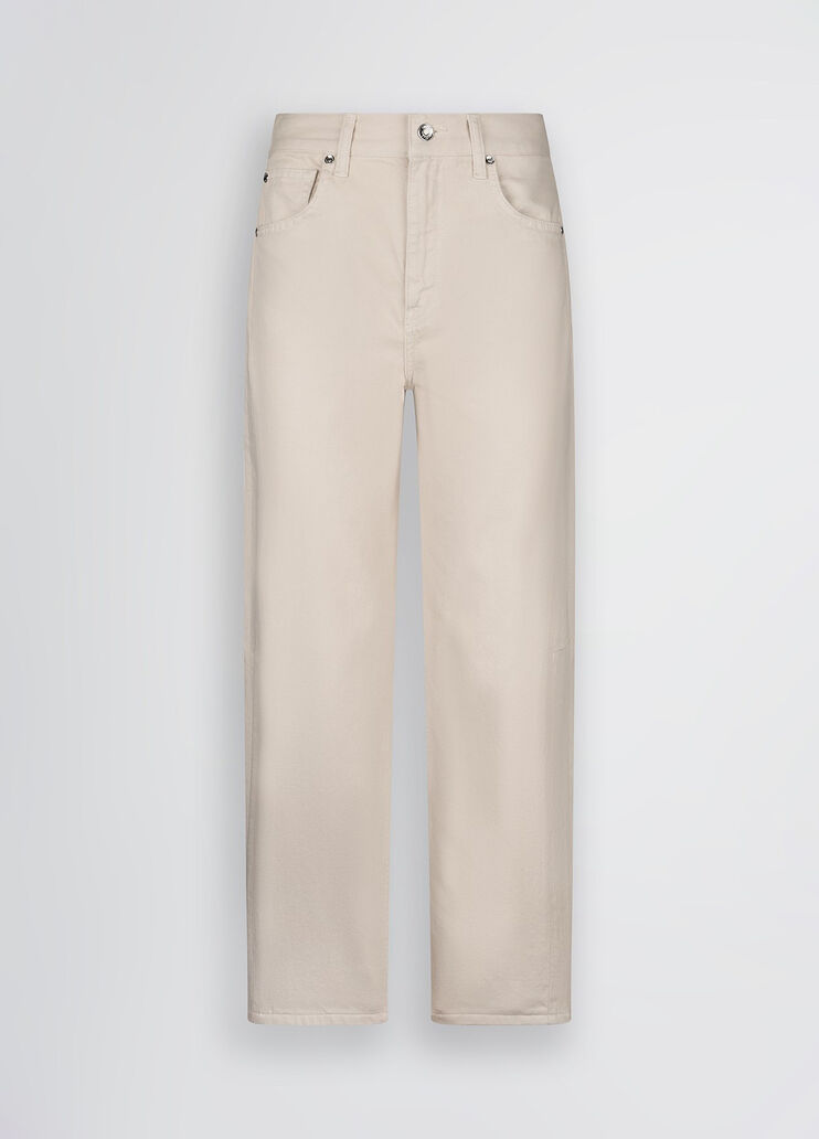 Balloon jeans light beige Liu Jo - large image number 6