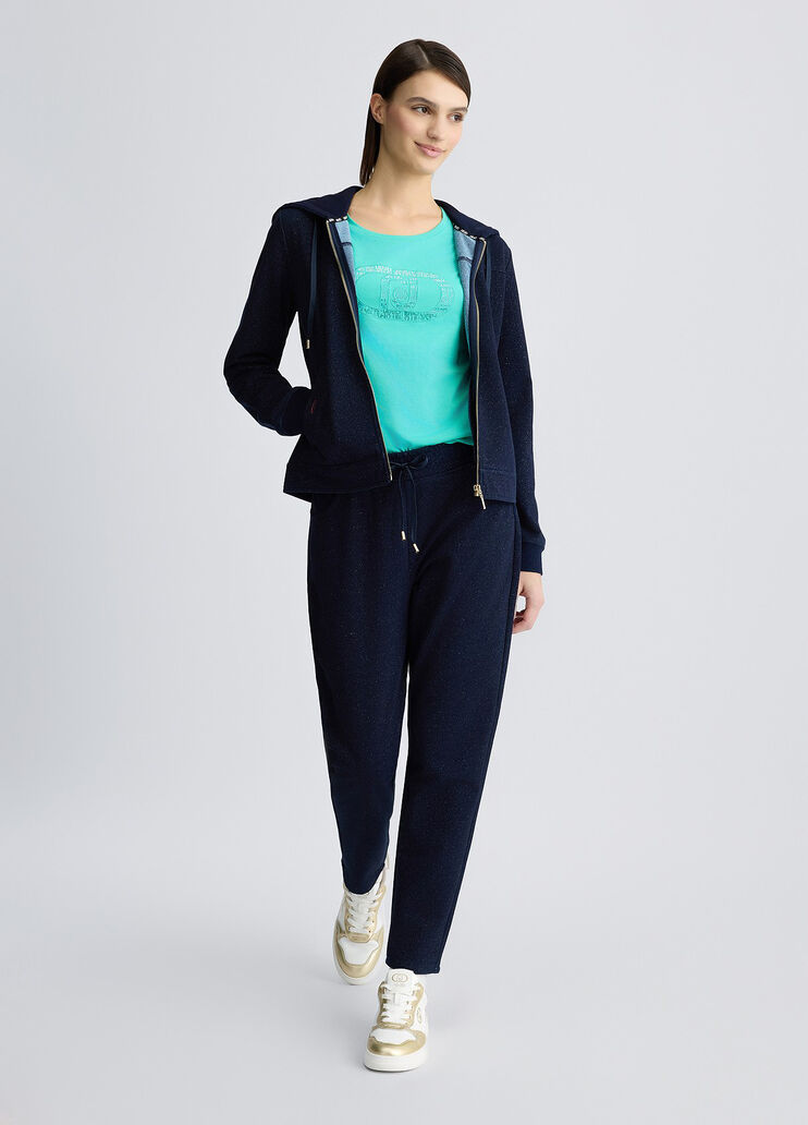 Lurex® trousers  dark denim Liu Jo - medium Lurex® trousers  dark denim Liu Jo - medium