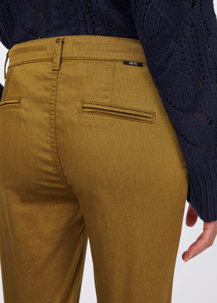 Chinohose Slim Fit Kreuzkümmel Liu Jo - large image number 4
