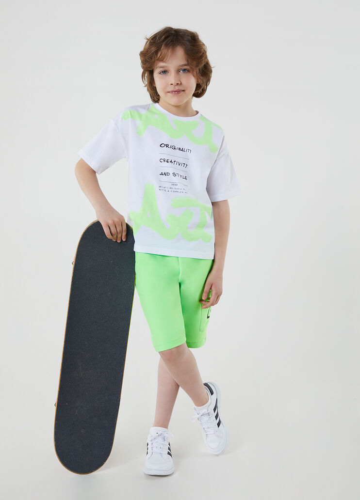 Oversized T-shirt with print white Liu Jo - large image number 2 Oversized T-shirt with print white Liu Jo - large image number 2