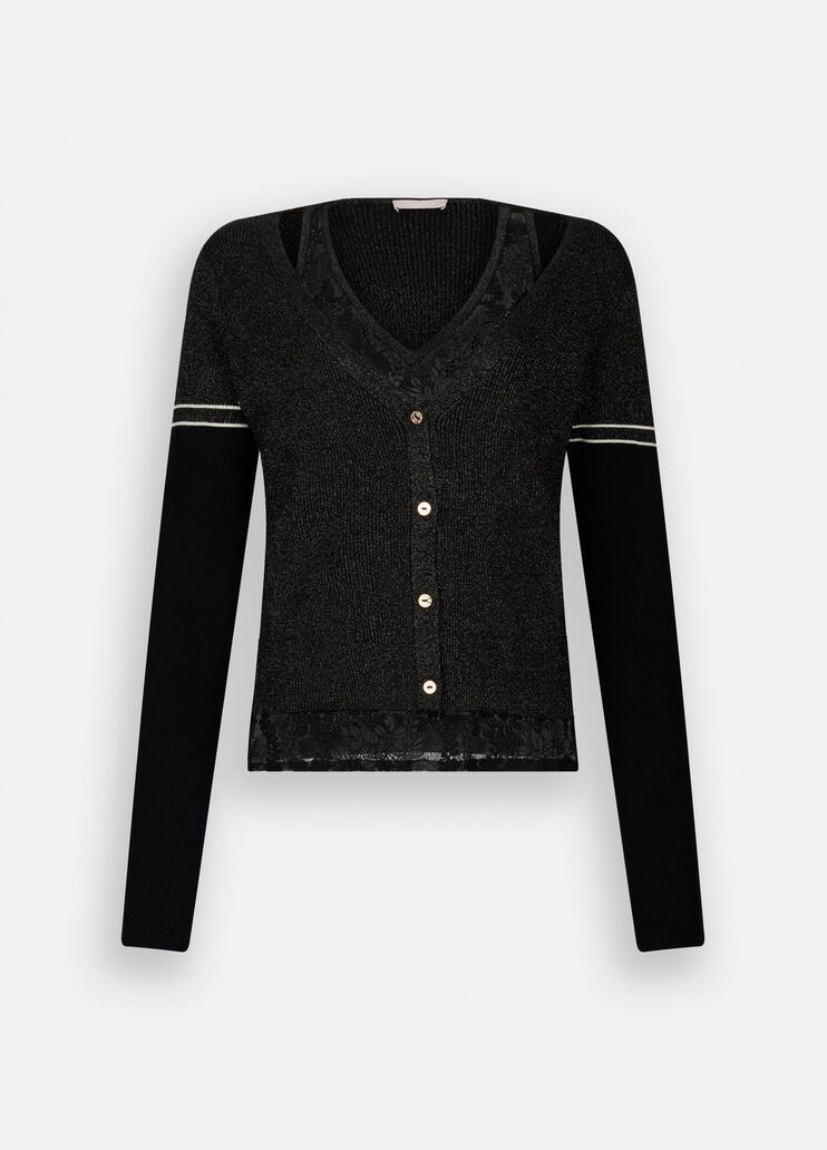 Liu Jo better cardigan black Liu Jo - large image number 6