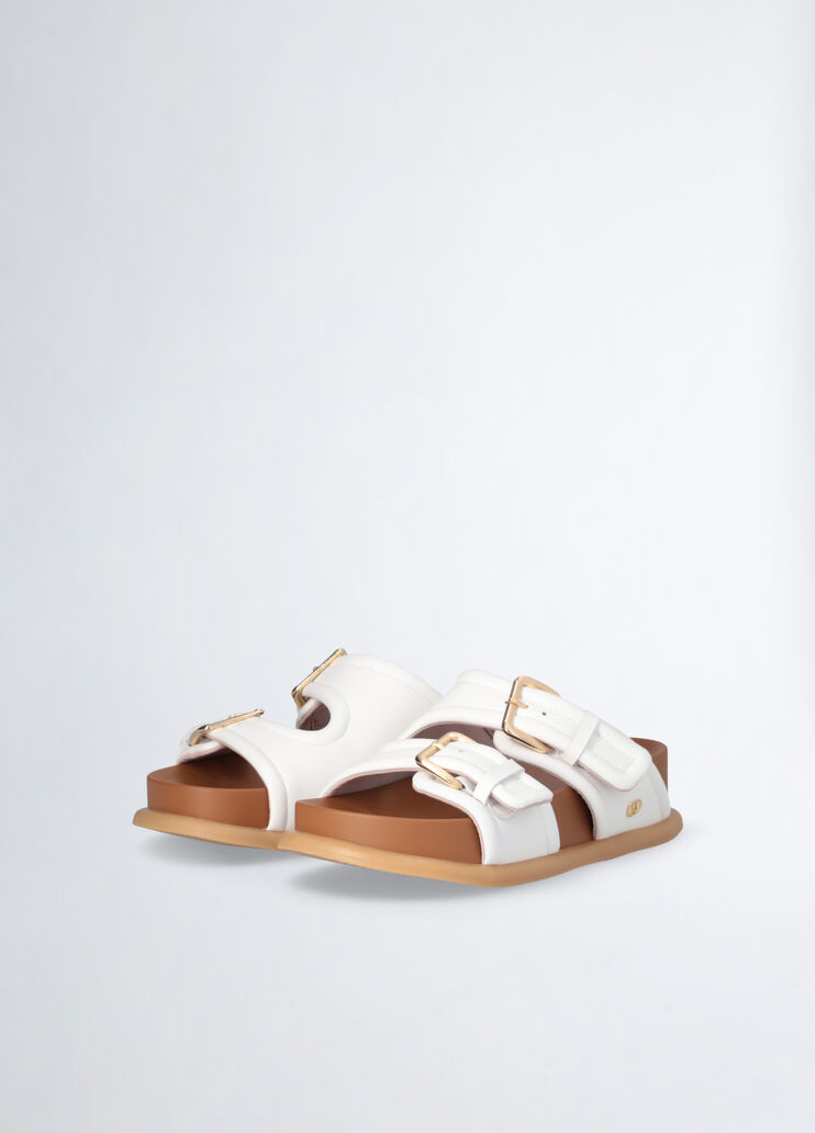 Sandals with bold straps white Liu Jo - large image number 1  Sandals with bold straps white Liu Jo - large image number 1