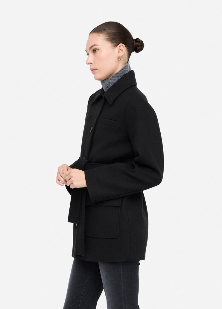 Mantel mit Gürtel Schwarz Liu Jo - large image number 3 Mantel mit Gürtel Schwarz Liu Jo - large image number 3