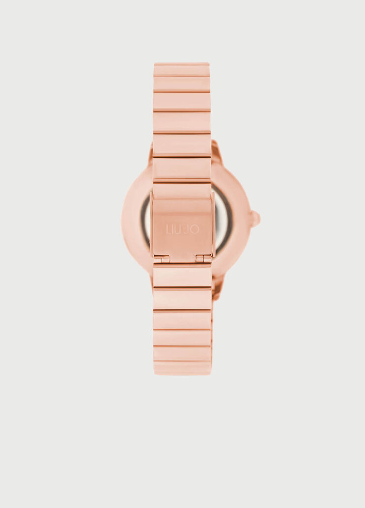 Armbanduhr mit Strass Stahlgrau Liu Jo - large image number 2