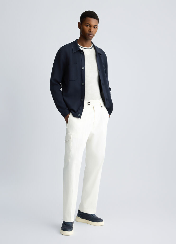 White wool-blend pullover white Liu Jo - medium White wool-blend pullover white Liu Jo - medium