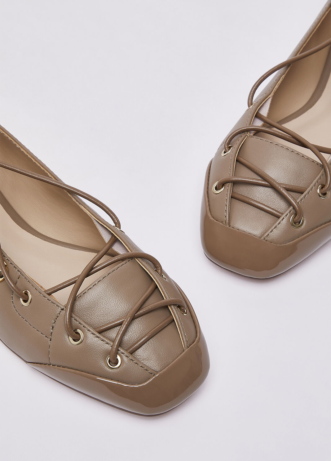 Ballerine lace-up havana Liu Jo - large image number 6