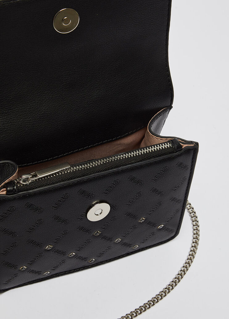 Поясная сумка с логотипом и роскошной отделкой чёрный Liu Jo - large image number 4