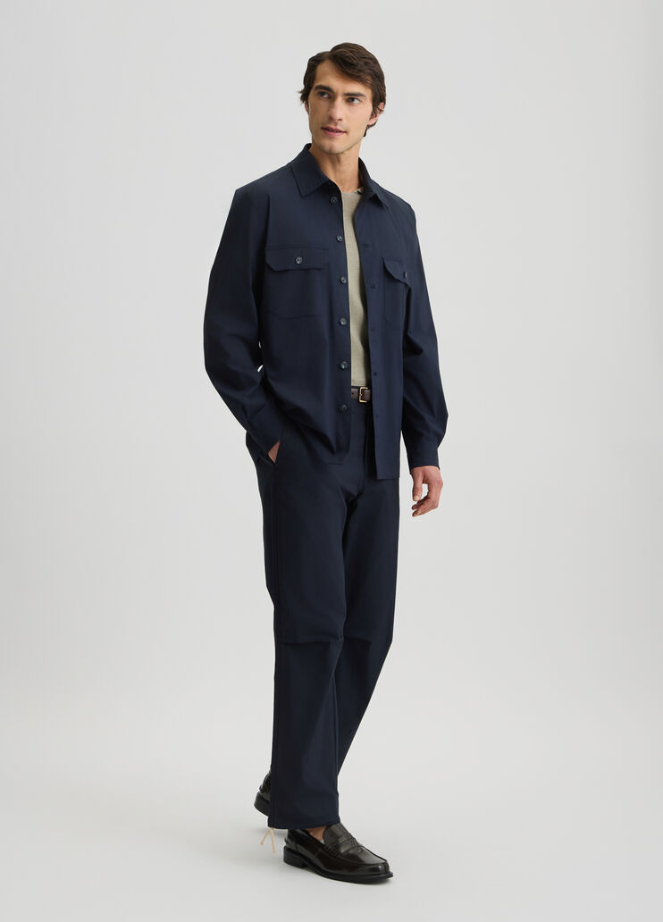 Men’s baggy trousers dark blue Liu Jo - large image number 5 Men’s baggy trousers dark blue Liu Jo - large image number 5