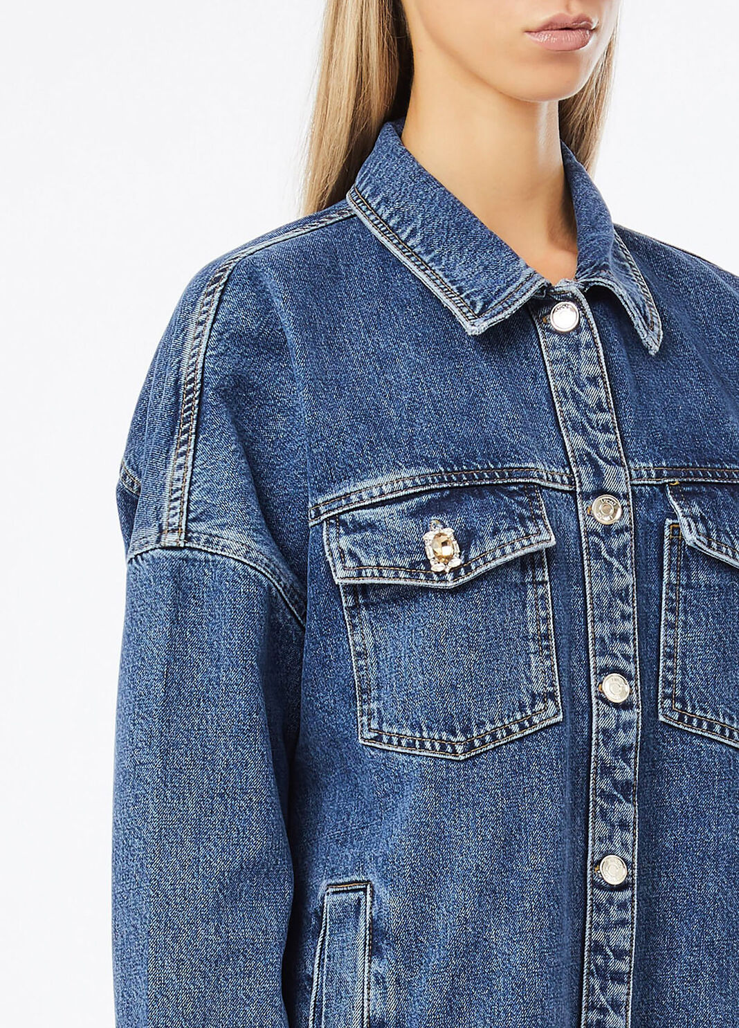Chaqueta vaquera denim azul Liu Jo - large image number 2
