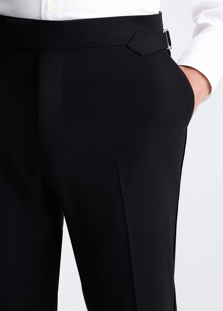 Men's tuxedo trousers black Liu Jo - large image number 2 Men's tuxedo trousers black Liu Jo - large image number 2