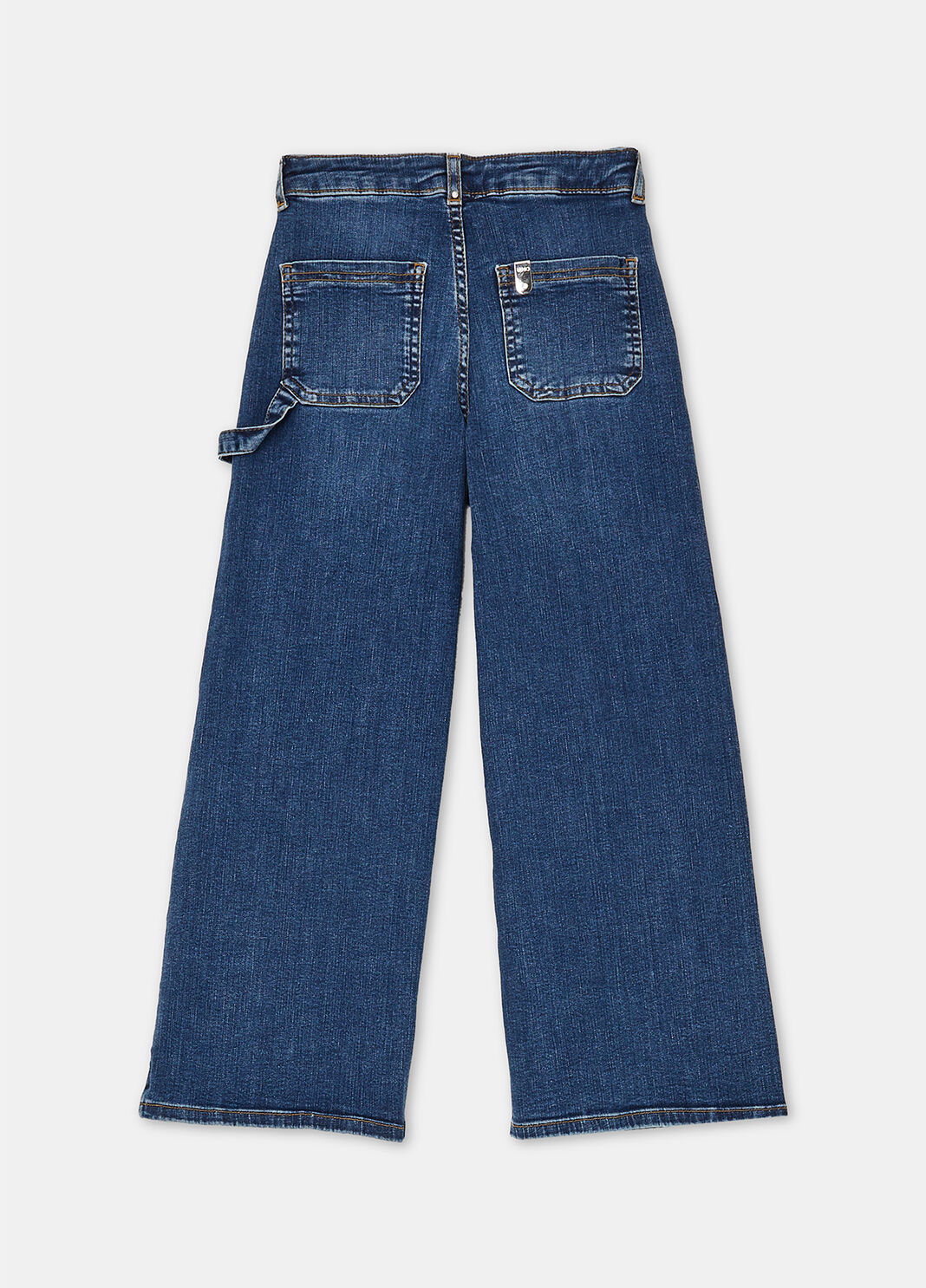 Flared cotton jeans dark blue denim Liu Jo - large image number 3