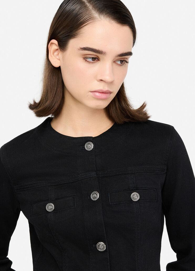 Jeansjacke Denim-Schwarz Liu Jo - medium Jeansjacke Denim-Schwarz Liu Jo - medium