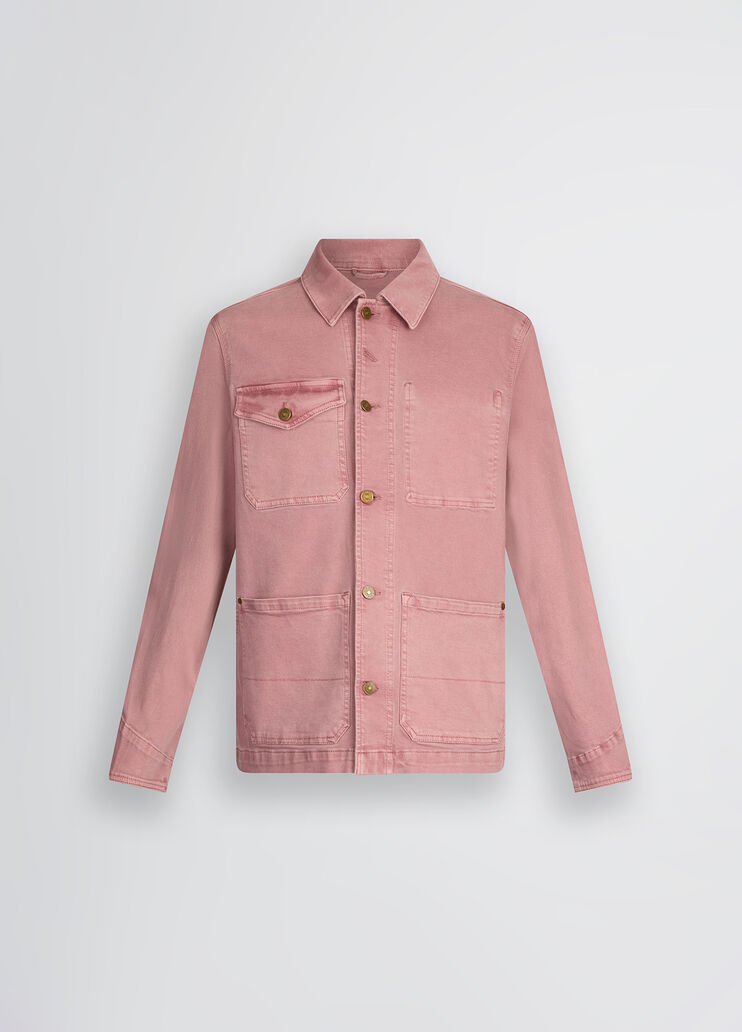Pink denim field jacket raspberry Liu Jo - large image number 6 Pink denim field jacket raspberry Liu Jo - large image number 6
