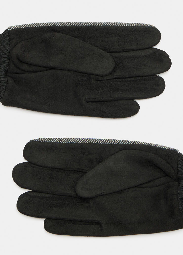 Chevron gloves dark grey Liu Jo - large image number 1