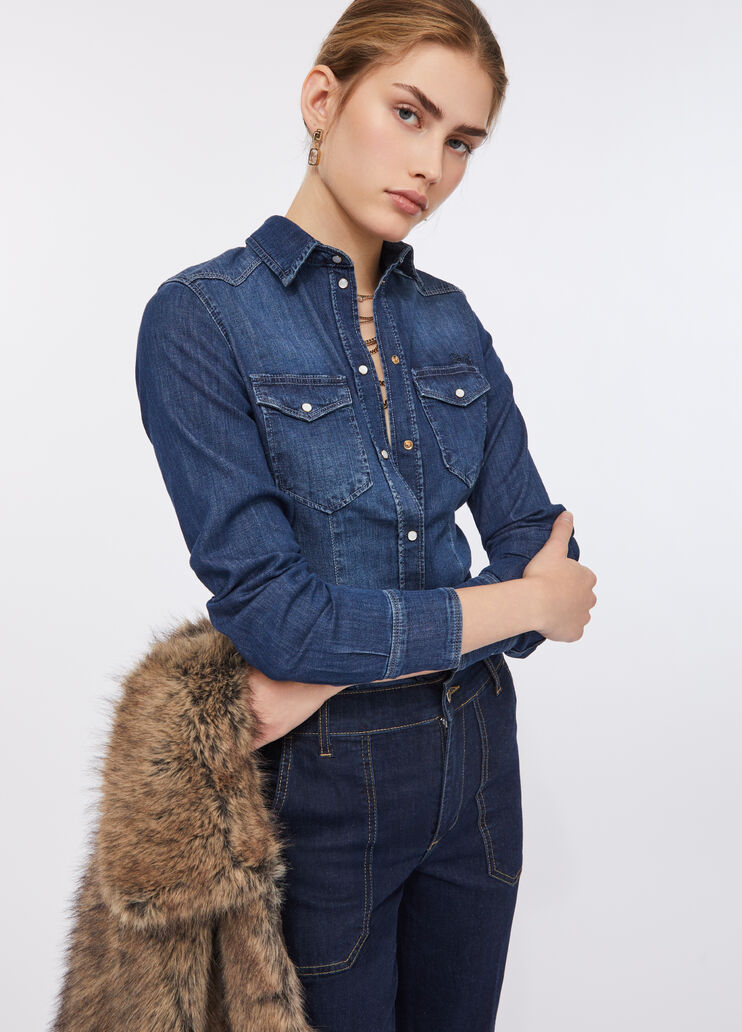 Denim shirt dark denim Liu Jo - medium