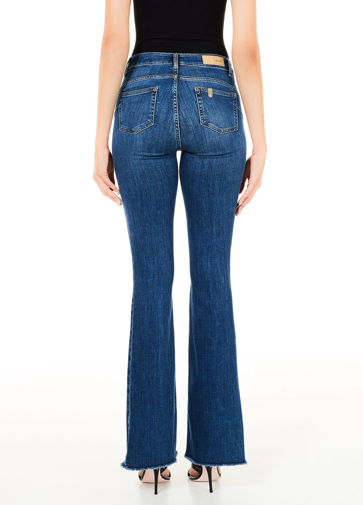 Bell-bottom jeans  Blue Denim Liu Jo - large image number 1