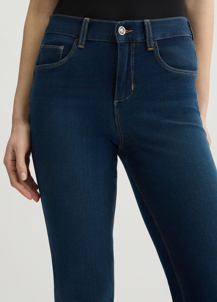 High-rise bootcut jeans blue denim Liu Jo - large image number 2 High-rise bootcut jeans blue denim Liu Jo - large image number 2