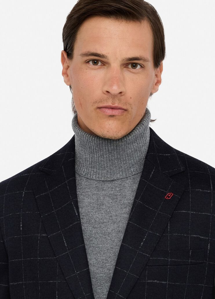 Blazer check in lana e cotone check Liu Jo - large image number 4 Blazer check in lana e cotone check Liu Jo - large image number 4